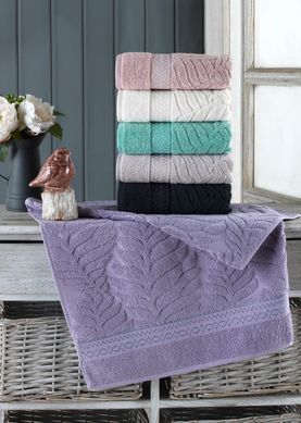Комплект из шести хлопковых полотенец Cotton Jacquard Lux Akasya 50х90