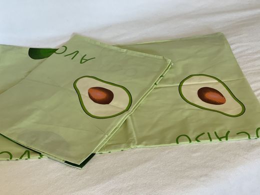 Постільна білизна з бязі авокадо Green Grey Полуторний