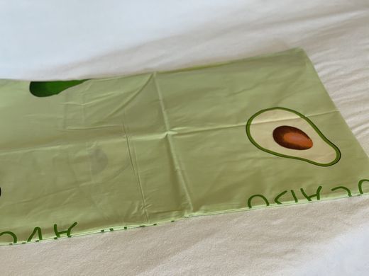 Постільна білизна з бязі авокадо Green Grey Полуторний