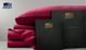Простынь Wine Red сатиновая Jefferson красная 240х260