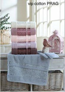 Набор махровых полотенец Cestepe VIP Cotton (6 шт) Prag