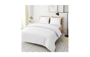 Постільний комплект White U-tek бавовна Hotel Collection білий Євро