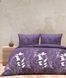 Комплект постільної білизни бавовна LORINE Decorate сірий Двоспальний