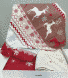 Комплект новорічної постільної білизни бавовна Ранфорс Santa Туреччина Євро
