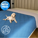 Покрывало Аквастоп двустороннее стёганое Vanila / Sky Blue 210x240