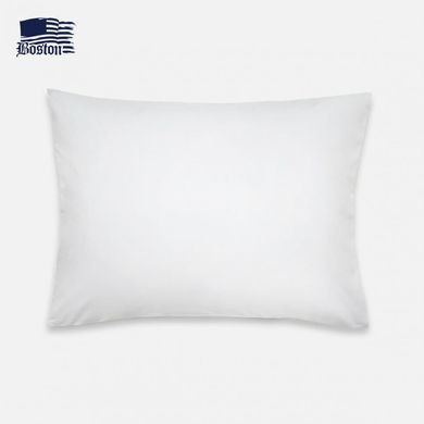 Наволочка White сатиновая Jefferson белая 40х60