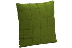 Декоративна силіконова подушка зелена 40х40