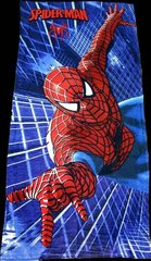 Дитячий пляжний рушник Spiderman велюр / махра