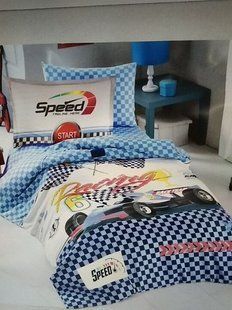 Подростковый комплект Aran Ranforce Racing голубой Гонки