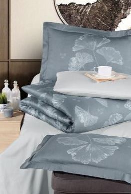 Сатиновое постельное белье Sofira Indigo Евро