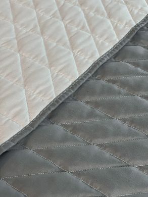 Стеганое покрывало Romb rainy day+elephant skin двустороннее 200х220