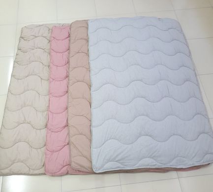 Стандартна бежева силіконова ковдра Organic cotton 140х210