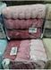Комплект полотенец MicroCotton Delux Premium (3 шт) Ezgi-5 фиолетовый
