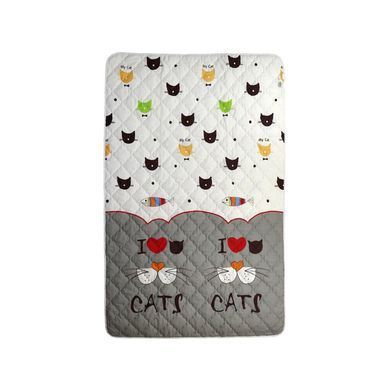 Демисезонное силиконовое одеяло My cat в сатине 200х220
